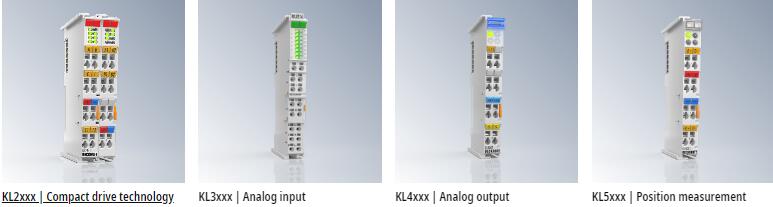 BECKHOFF Bus Terminal:KL2xxx|Compact drive technology KL3xxx|Analog input KL4xxx|Analog output KL5xxx|Position measurement